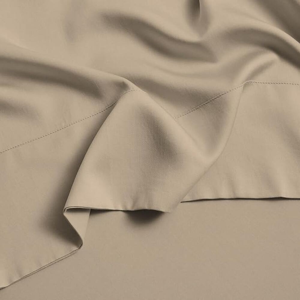 NWT DOZ Sijo Bamboo Flat Sheet, 1 Top Sheet Only Dune, Twin/Twin XL